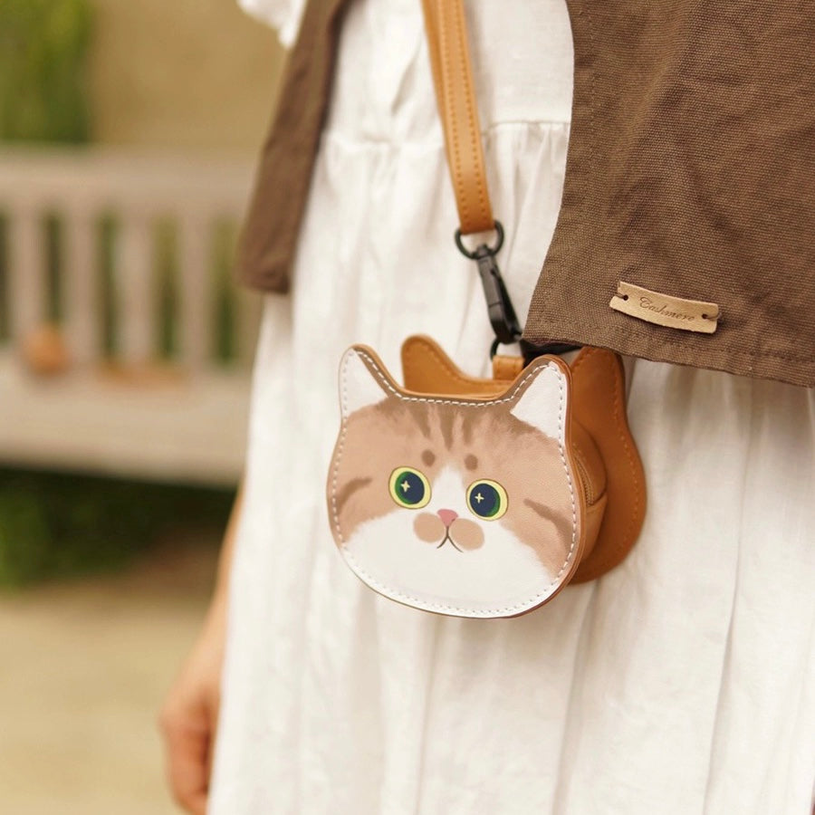 Mewji Cat Headphone Case(Br)