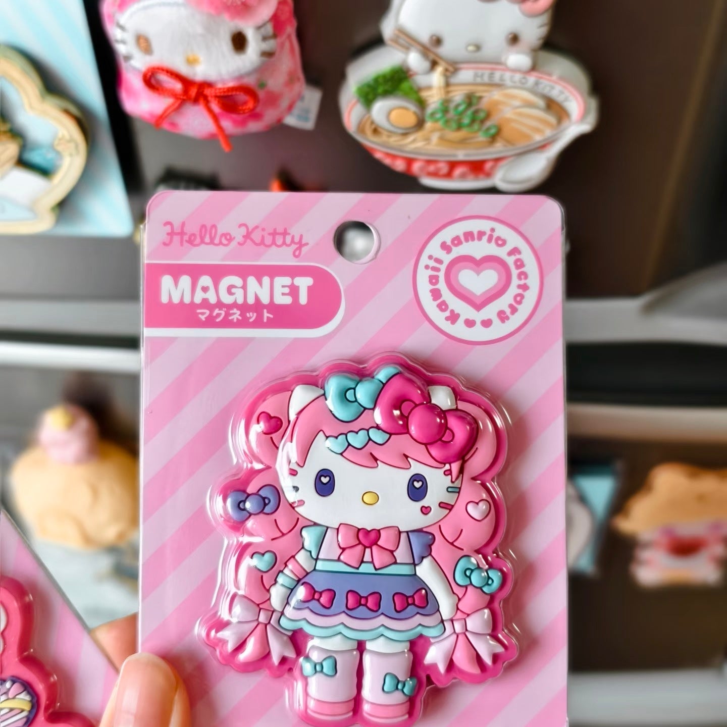 SANRIO | Hello Kitty Magnetic Mascot Refrigerator Magnet (Harajuku Store Limited)