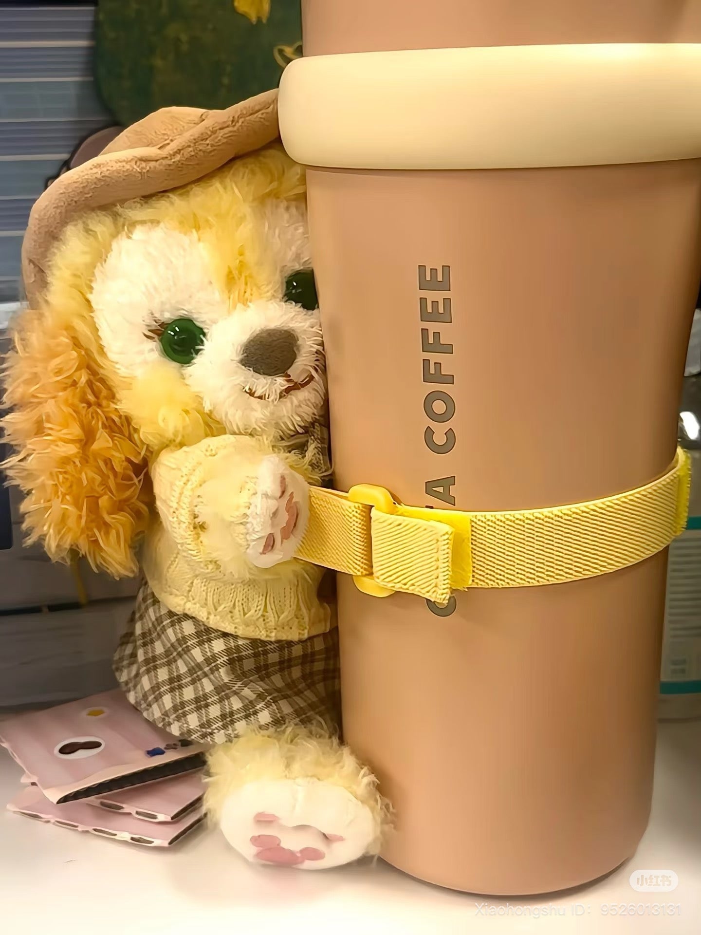 DISNEY | Shang Hai Disney CookieAnn Plush Arm/Curtain/Car Seat Holder (Let’s Learn with Duffy and Friends)