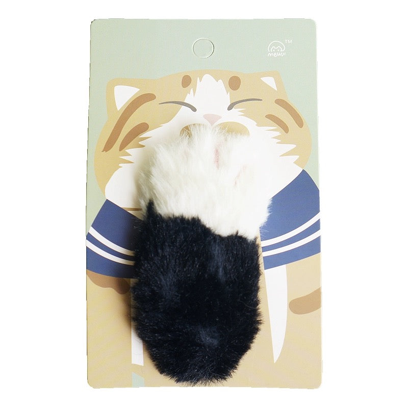 Mewji Fluffy Cat Hair Clip Bk