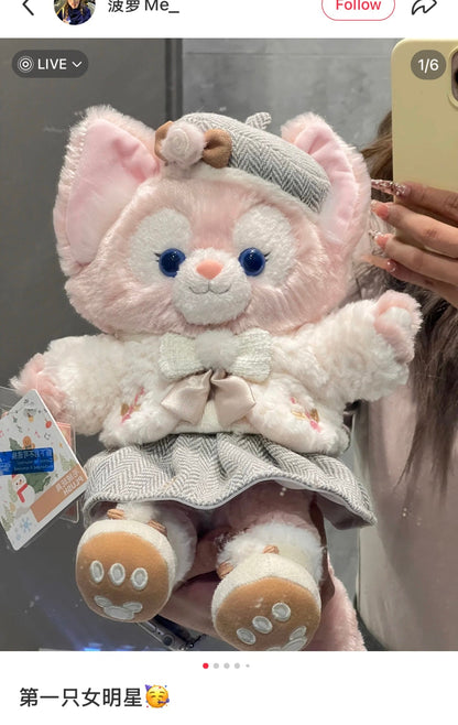 DISNEY | SHANG HAI DisneyLand LinaBell Plush Toy Doll SS (Duffy and Friends Winter Collection)