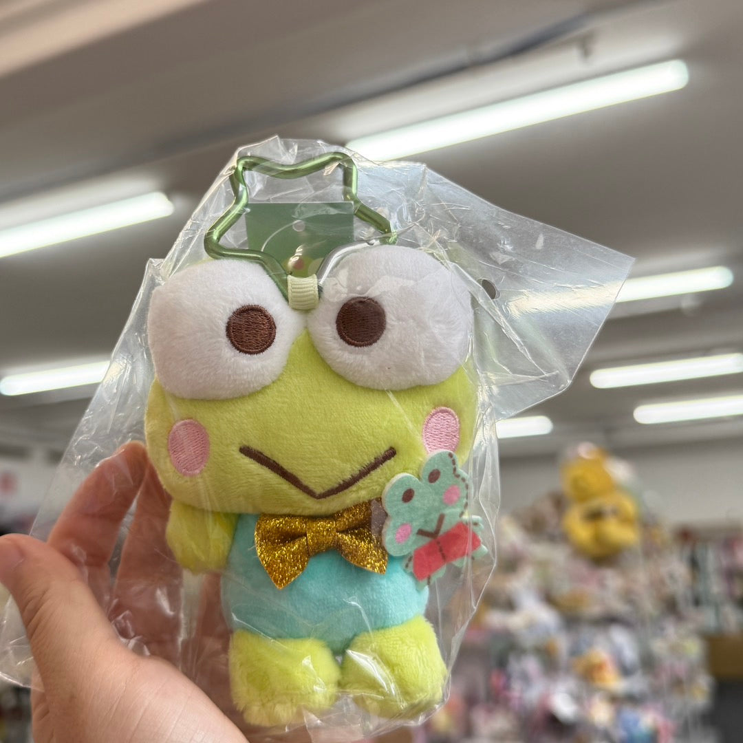 Sanrio | Mascot Keychain Plush Holder With Carabiner (Kero Kero Keroppi)