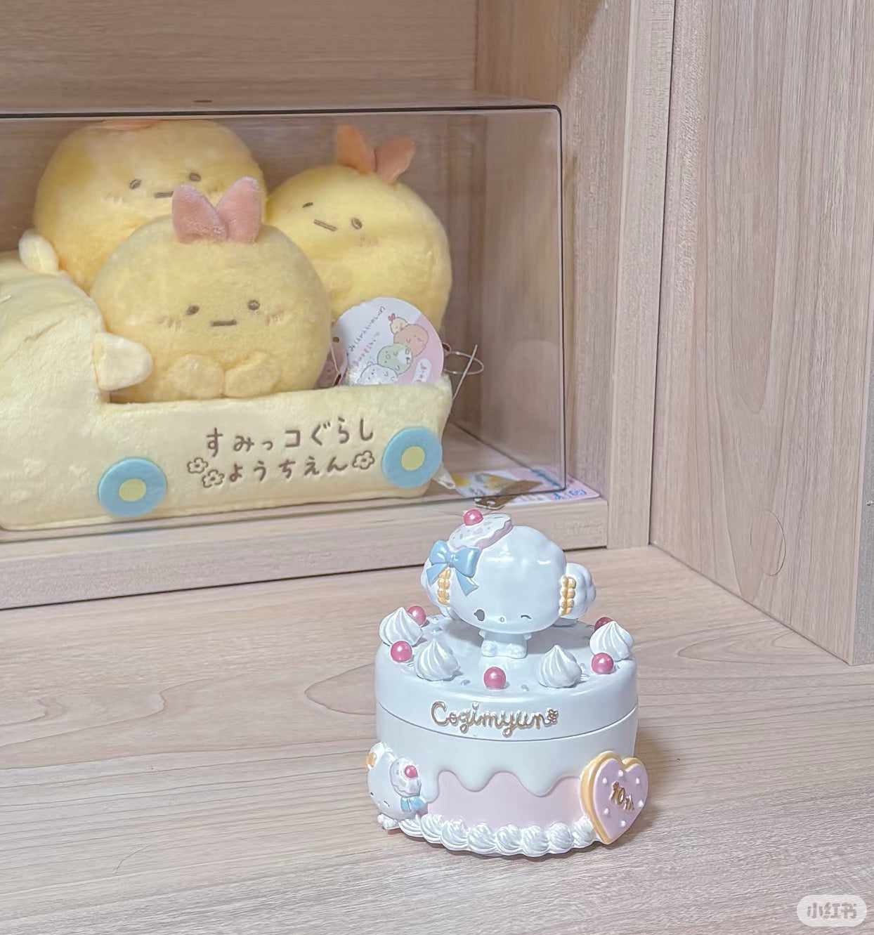 SANRIO | Cogimyun Accessory Case 75×75×80mm (Sweets Party 10th Anniversary)