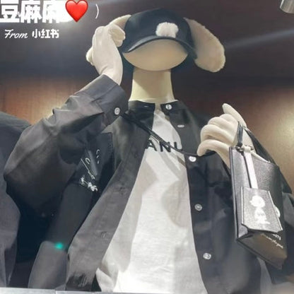 Usj｜Peanuts Snoopy Black Shirt