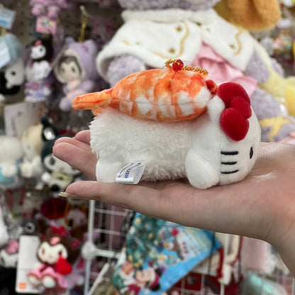 Sanrio | Hello Kitty Mascot Holder Keychain (Sushi) Approx.10Cm 日本三丽鸥 凯蒂猫挂件/包挂/钥匙链（寿司系列）