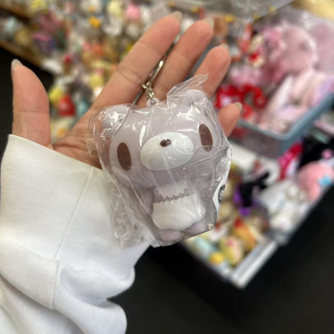 Gloomy Bear | Purple Mascot Keychain Approx. (25th ANNIVERSARY TOUR)
