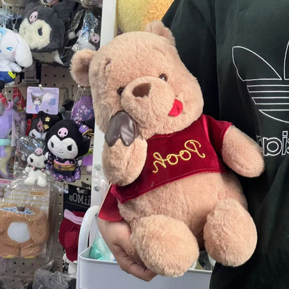 Disney | Tokyo Disney Store Winnie The Pooh Plush Toy 33.5×25×25Cm (Chocolate Valentine 2025)