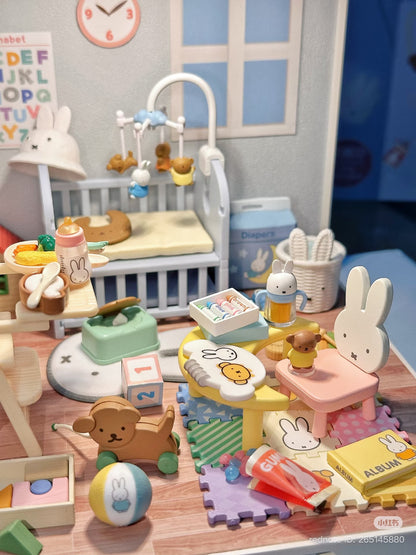 Re-Ment | MIFFY Miniature Figure Blind Box 115×70×50mm (Baby Room)