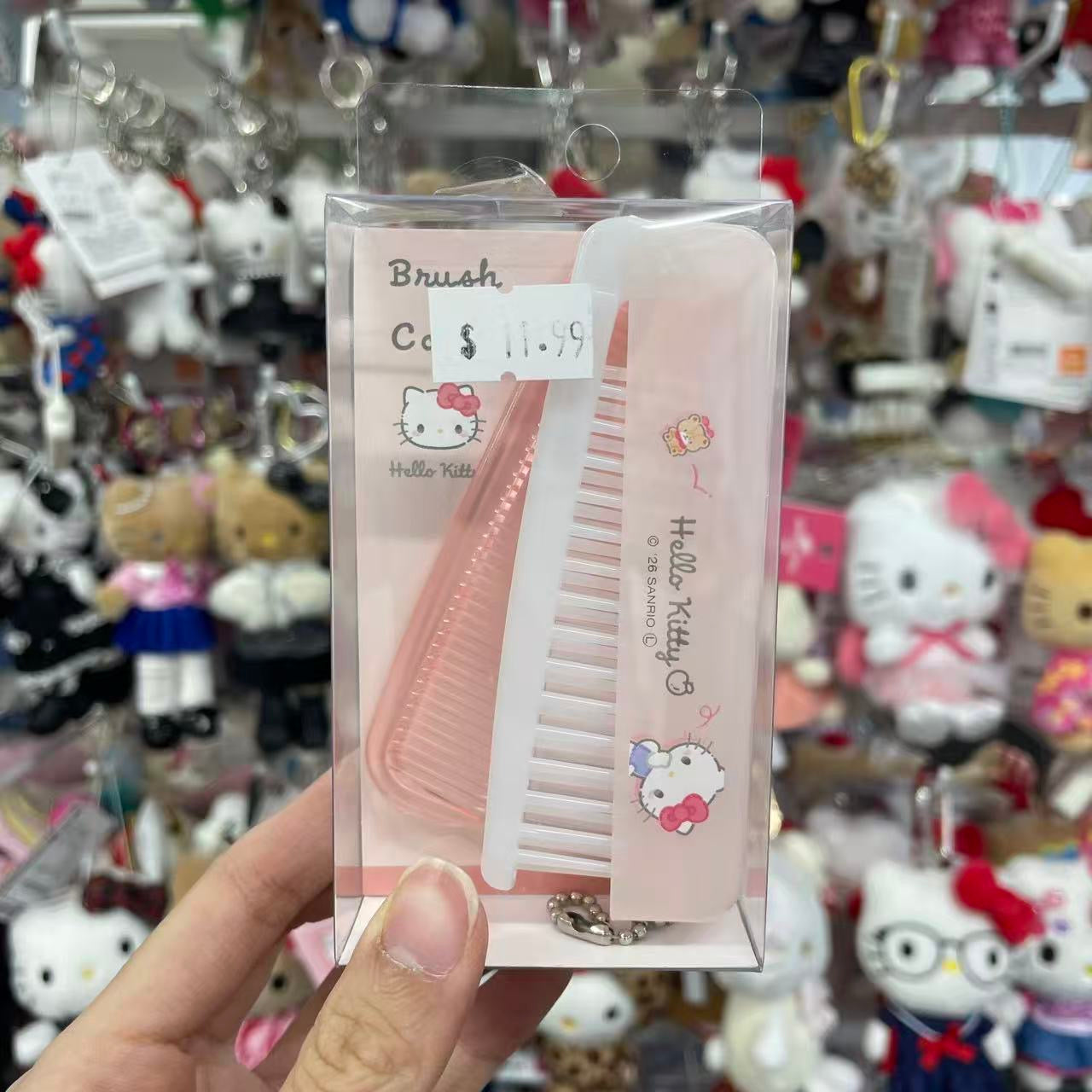SANRIO | Hello Kitty Mascot Brush & Comb 110x33x22mm