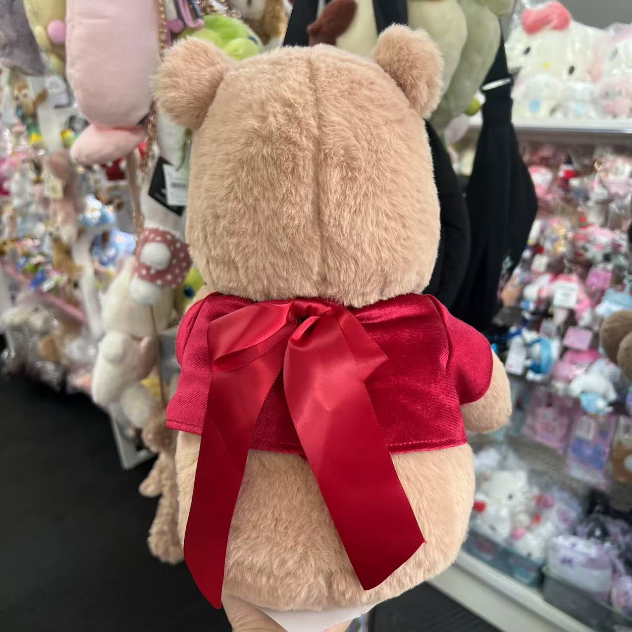 Disney | Tokyo Disney Store Winnie The Pooh Plush Toy 33.5×25×25Cm (Chocolate Valentine 2025)