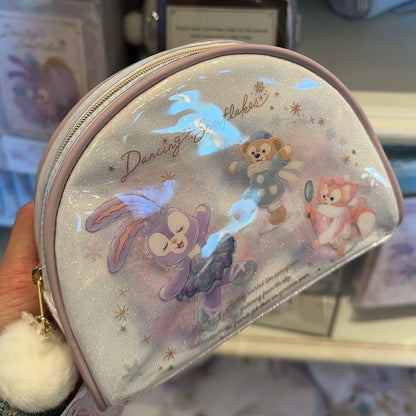 Disney | Tokyodisneysea Duffy And Friends Pouch (Dancing Snow Flakes)