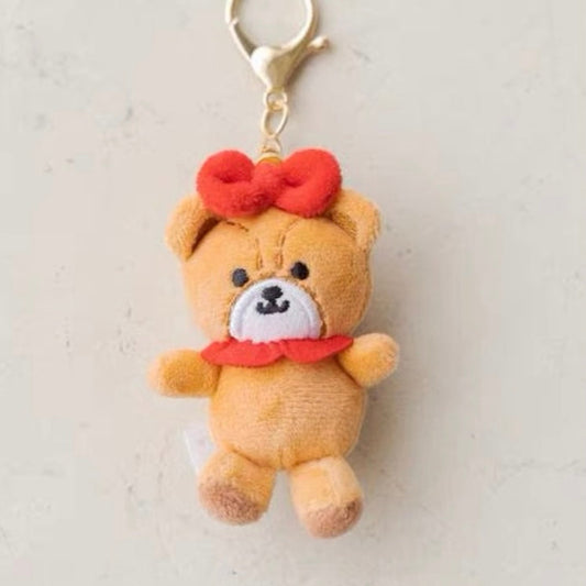 【Limit One/Person】Me% X Hello Kitty | Mascot Holder Keychain 13Cm (Tiny Chum)