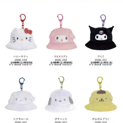Sanrio | Bucket Hat Keychain //