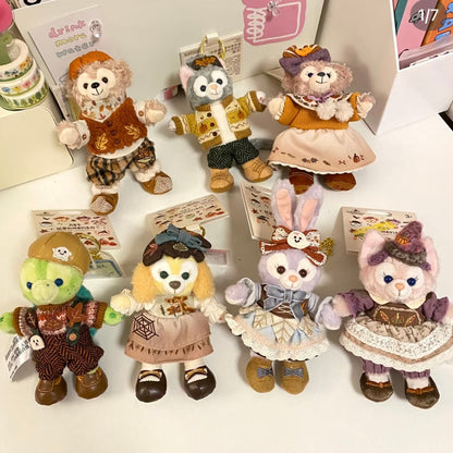 Disney | Shang Hai Disneyland Mascot Holder Plush Keychain (Duffy And Friends Halloween 2024