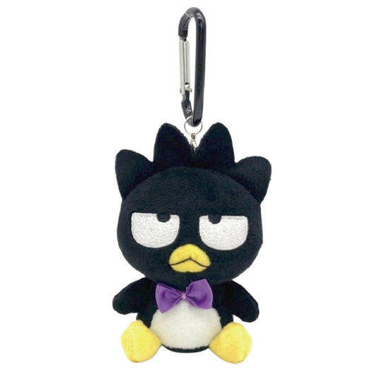SANRIO | Badz-maru Mascot Holder Plush Keychain Bag Charm with Carabiner H9 x W9 x D6cm