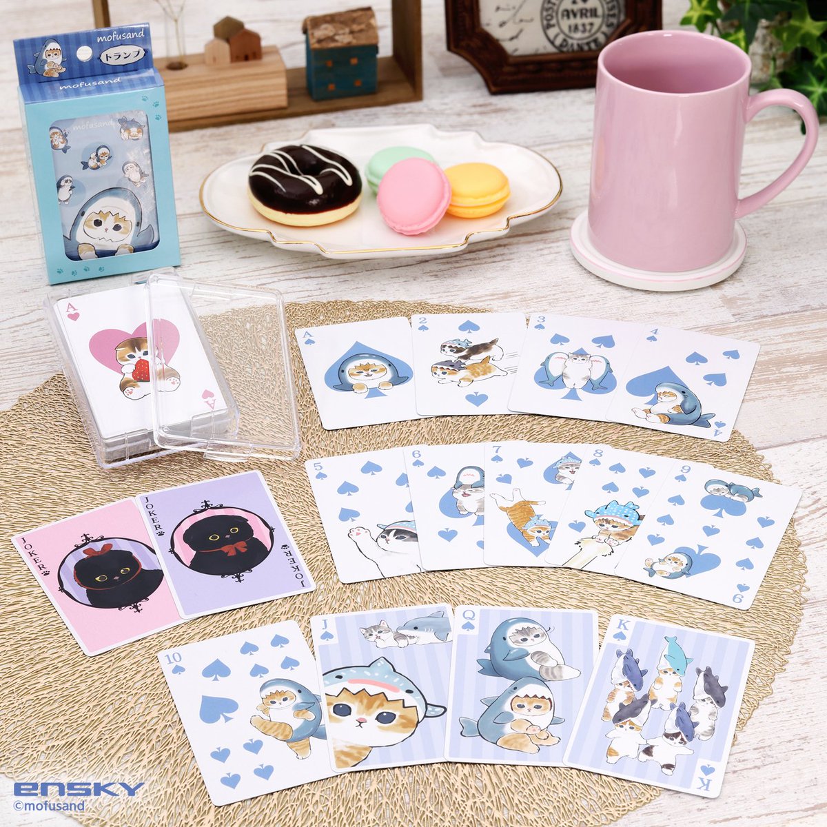 Mofusand | Playing Cards 52 + 2 + 2Cards