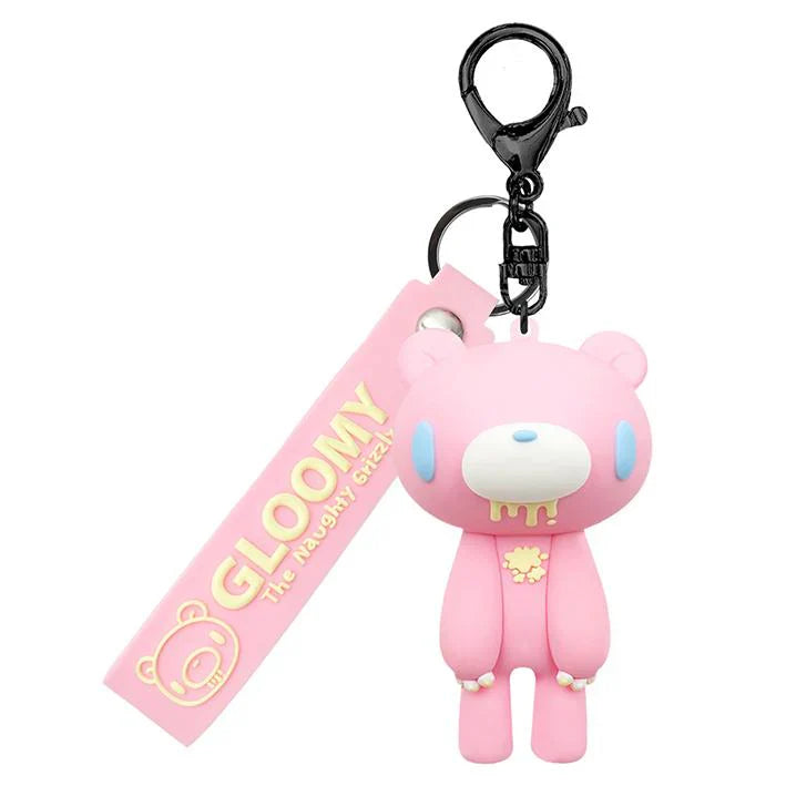 Gloomy Bear | Gloom Pink Figure Keychain W43×H130×D46mm (Macaron Pink)