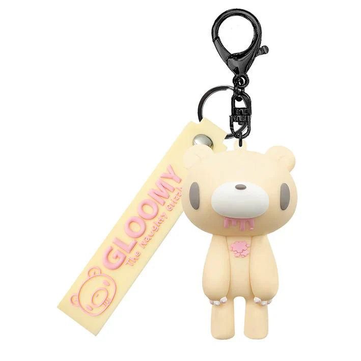 Gloomy Bear | Gloom Pink Figure Keychain W43×H130×D46mm (Milk Tea)