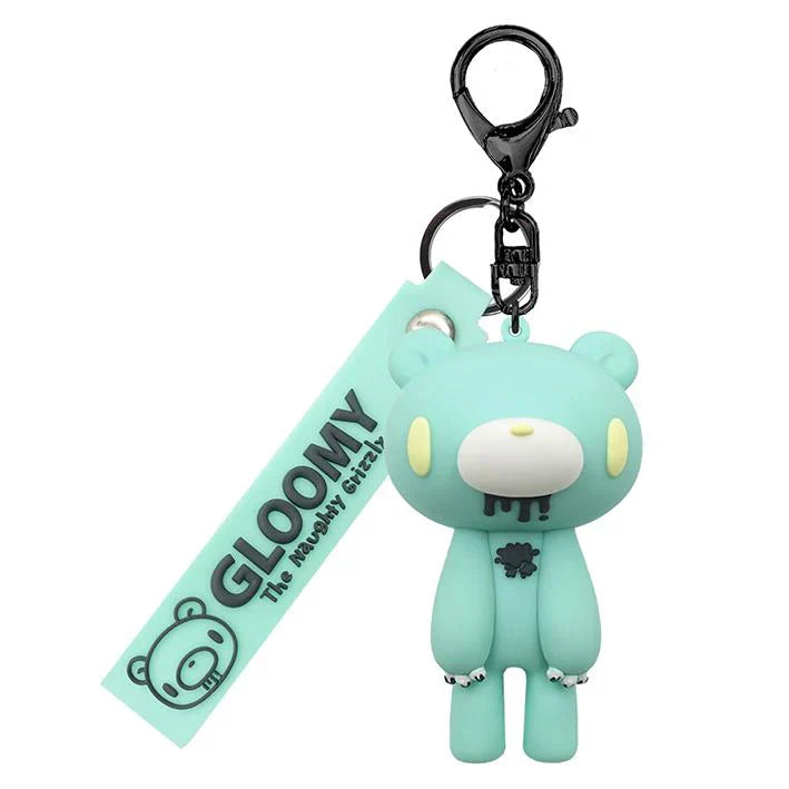 Gloomy Bear | Gloom Pink Figure Keychain W43×H130×D46mm (Choco Mint)