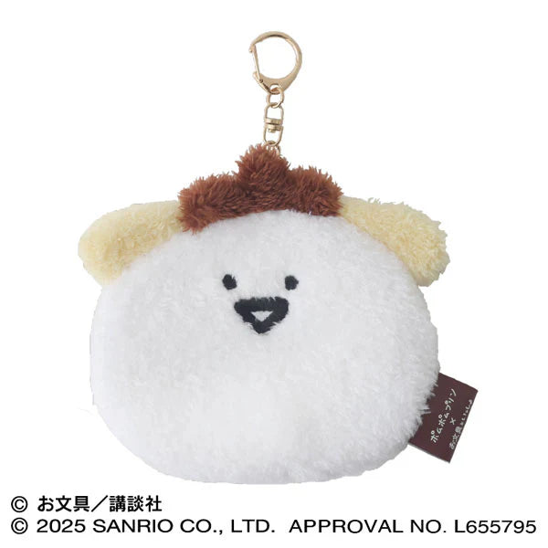 Obungu x SANRIO | Pom Pom Purin Obungu san Pass Case Card Holder Keychain 140 x 215 mm