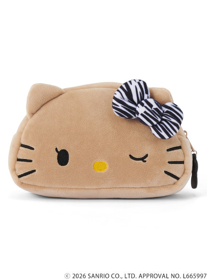 GRL x Hello Kitty | Sunburn Face Pouch 115x190x60mm (Zebra Print)