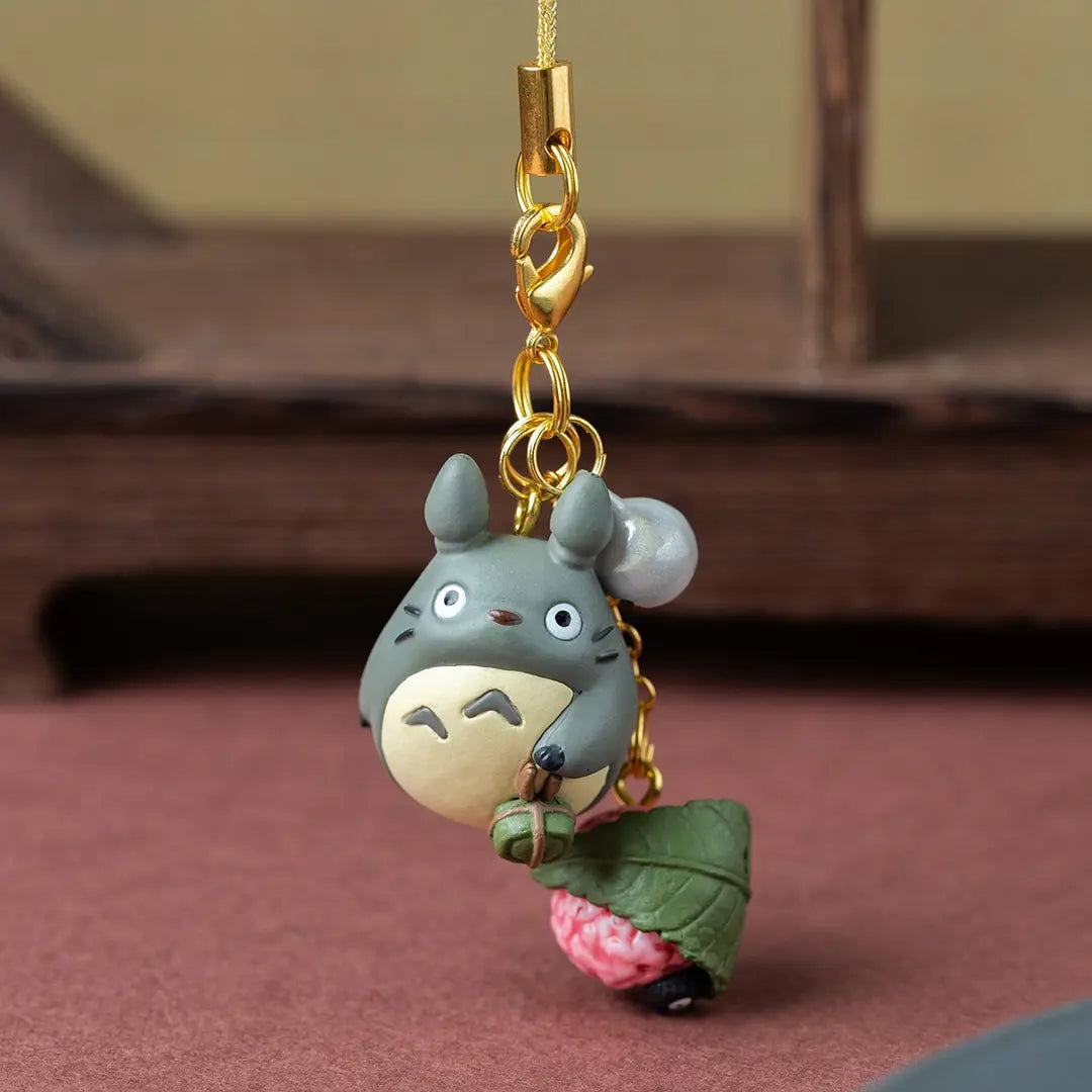 Studio Ghibli | My Neighbor Totoro Strap Key Chain Japanese Sweets Burarin W20×H27×27Dmm