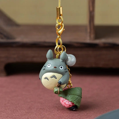 Studio Ghibli | My Neighbor Totoro Strap Key Chain Japanese Sweets Burarin W20×H27×27Dmm