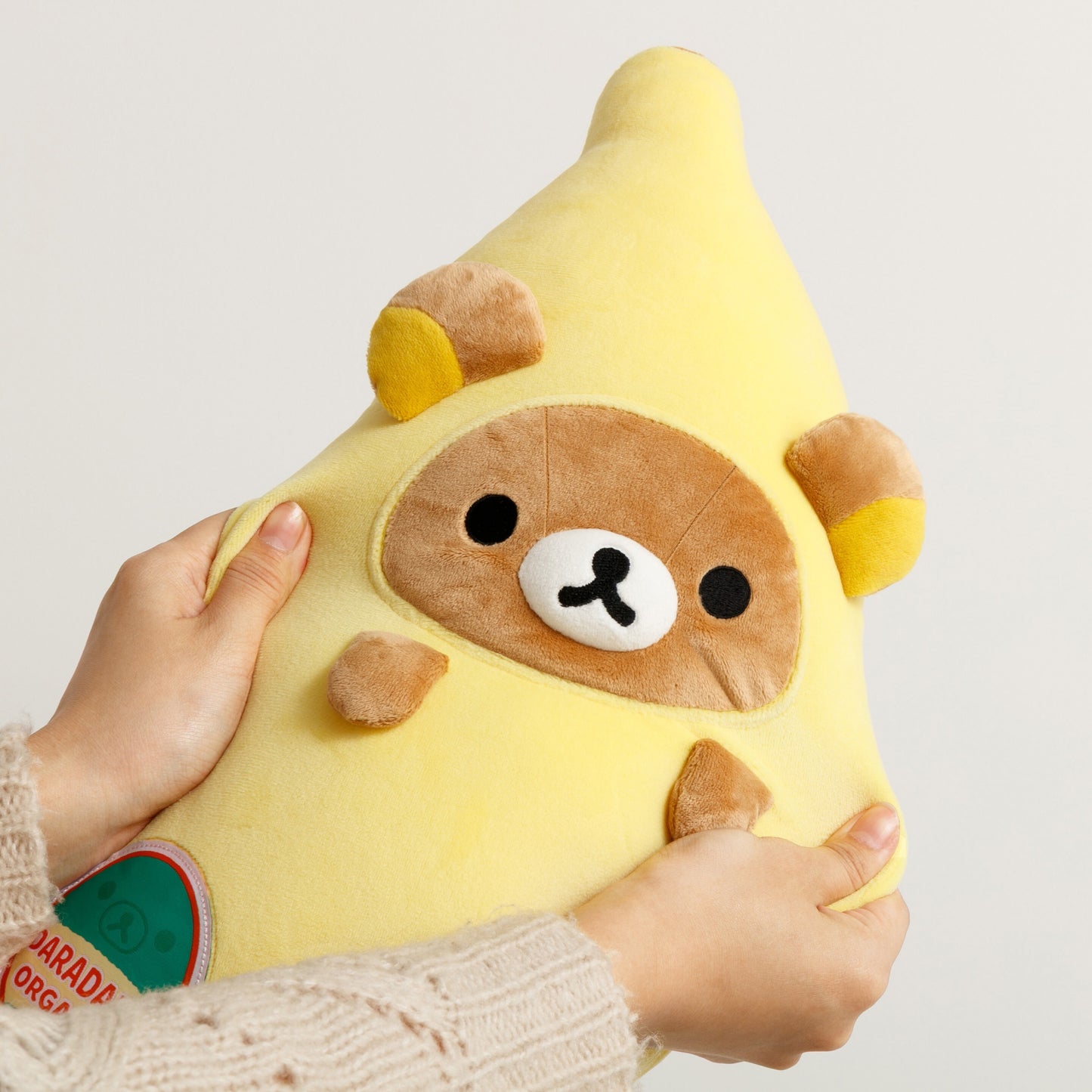 【In-Store & Pick Up Only】SAN-X | Rilakkuma Mochi Banana Plush Toy Plush Doll (BananaDay）