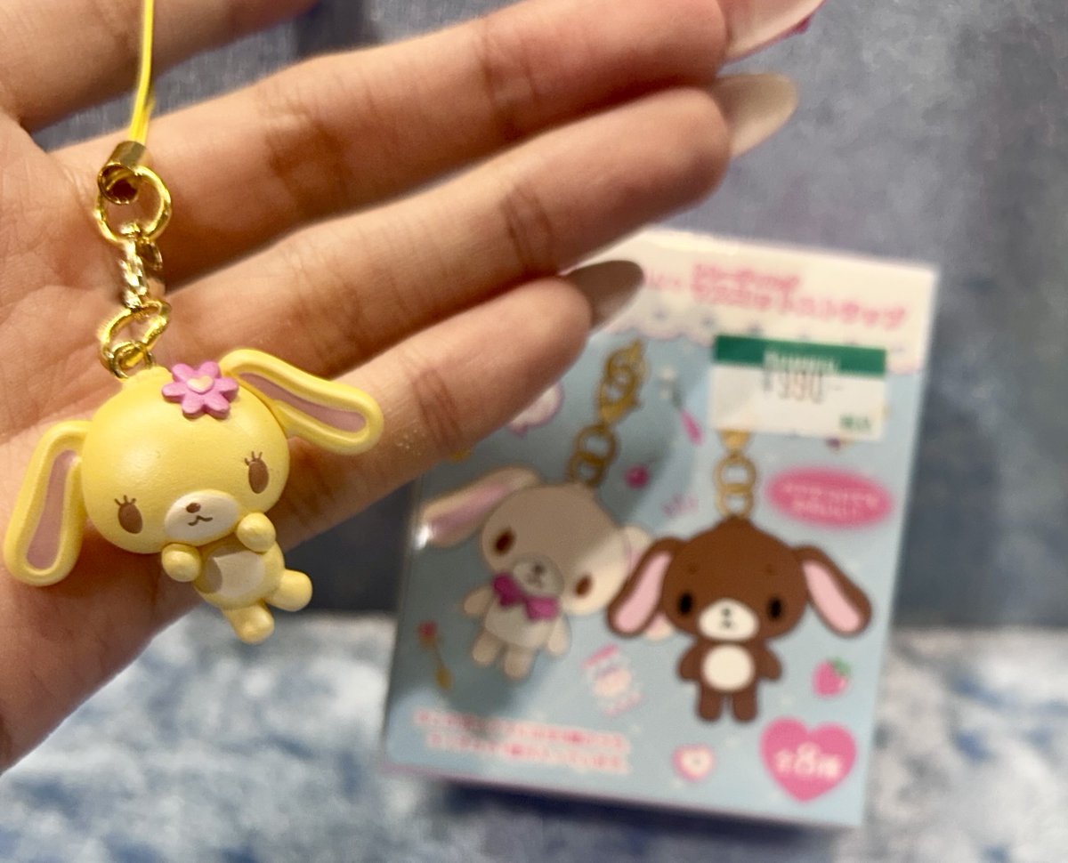SPINNS x SANRIO | Sugarbunnies Secret Trading Mascot Straps Blind Box (Randomly Shipped)