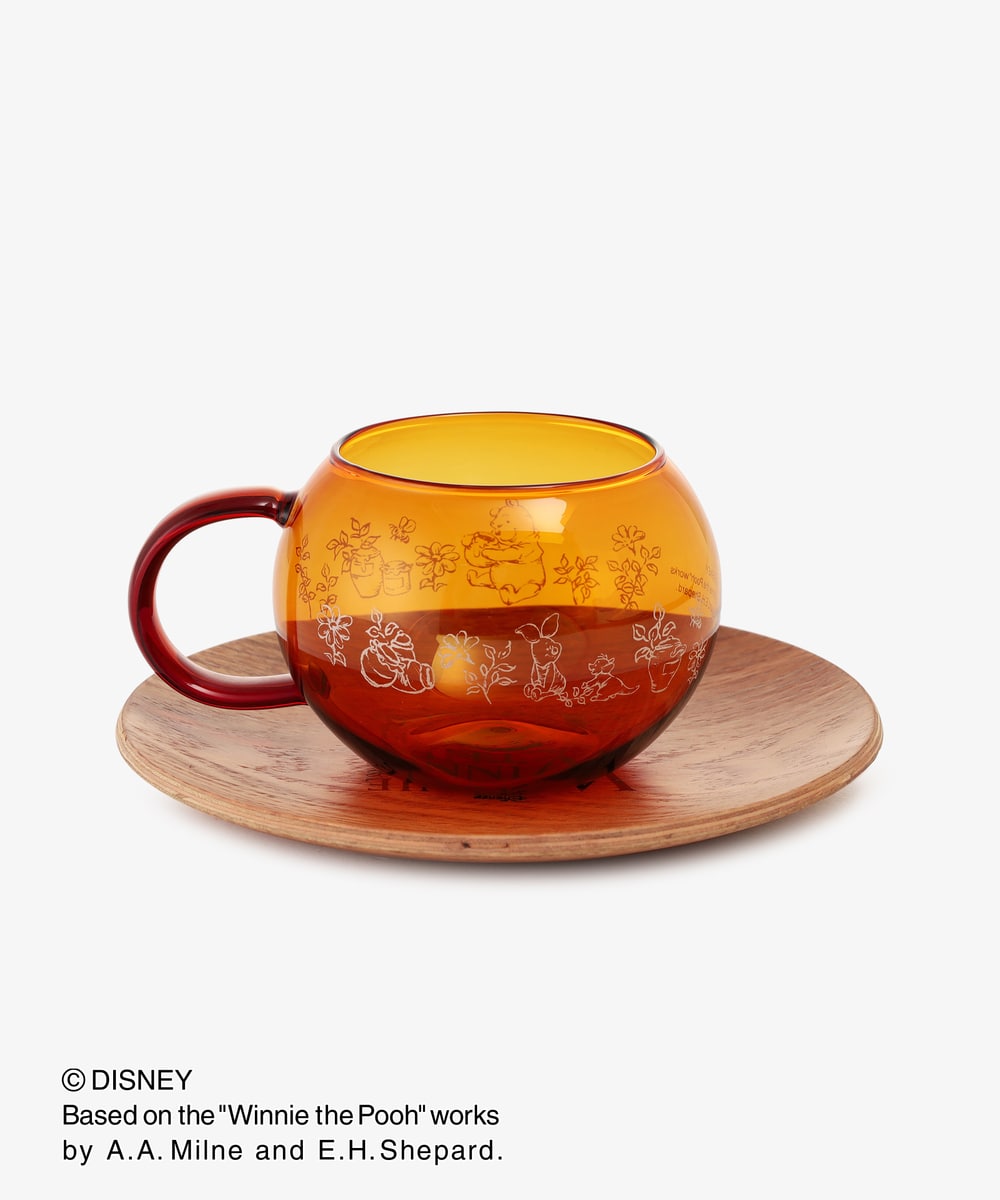 Afternoon Tea X Winnie The Pooh | Glass Mug & Tray Set +