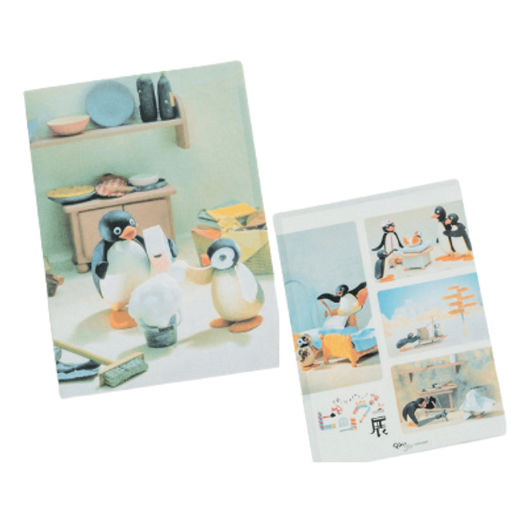 Pingu | Clear File Folder A (Exhibition Edition)