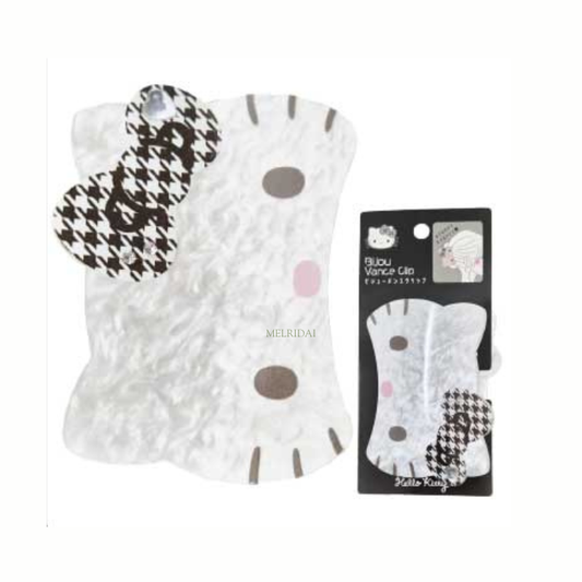SANRIO | Hello Kitty Hair Clip 90×60×55mm Approx. (Houndstooth)