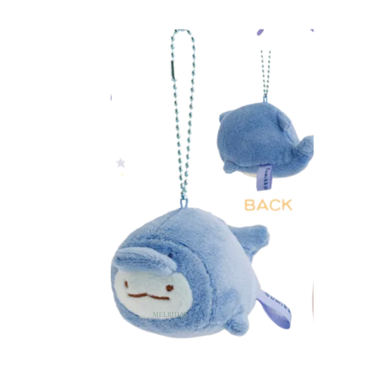 SAN-X | Sumikko Gurashi Tokage Mascot Holder Ball Chain Keychain Bag Charm Plush (Aquarium Limited 2026)
