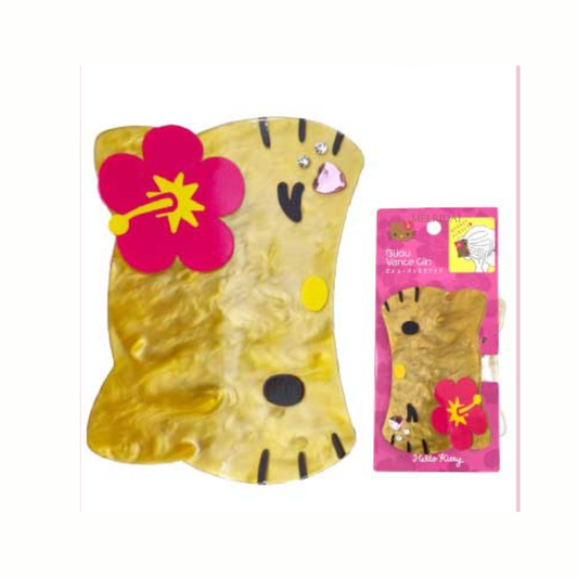 SANRIO | Hello Kitty Hair Clip 90×60×55mm Approx. (Tanned)