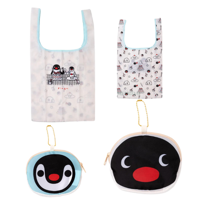 Pingu | Foldable Eco Bag Keychain (Cake)