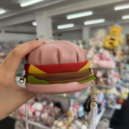 Kirby | Kirby Burger Pouch Keychain 105Mm×H100Mm
