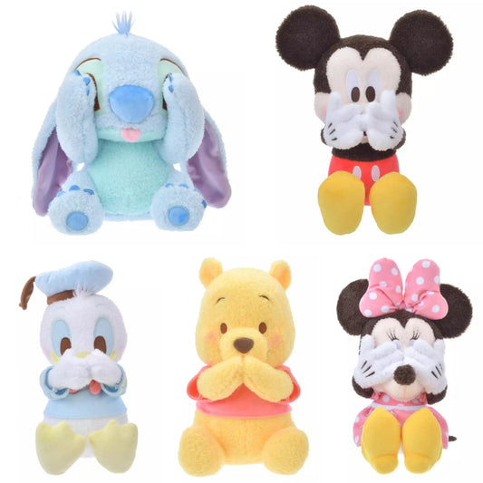 Disney | Fluffy Plush Doll Approx.32Cm (Hide And Seek?) 东京迪士尼 毛绒玩偶/公仔 手手有磁吸 卷毛腮红（躲猫猫/捉迷藏）