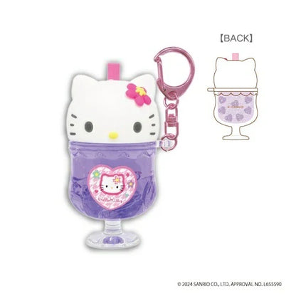 SANRIO | Hello Kitty 90s Colorful Soda Keychain H69xW40xD35mm (Kaohana - Purple)