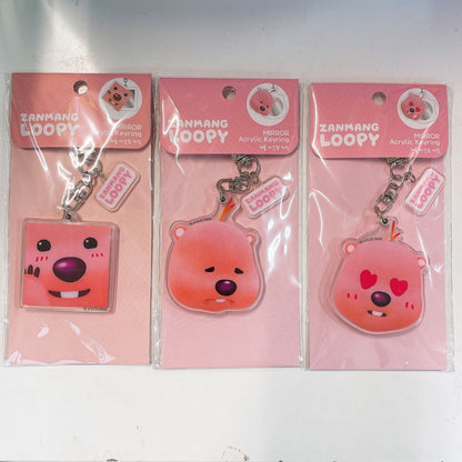 Loopy | Acyclic Keychain & Mirror 露比 小海狸 亚克力钥匙链/挂链&小镜子