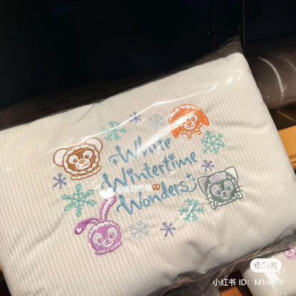Disney | White Wintertime Wonders Blanket & Pouch +