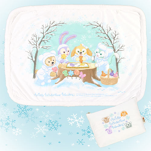 Disney | White Wintertime Wonders Blanket & Pouch +