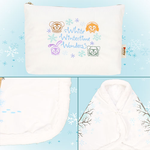 Disney | White Wintertime Wonders Blanket & Pouch +