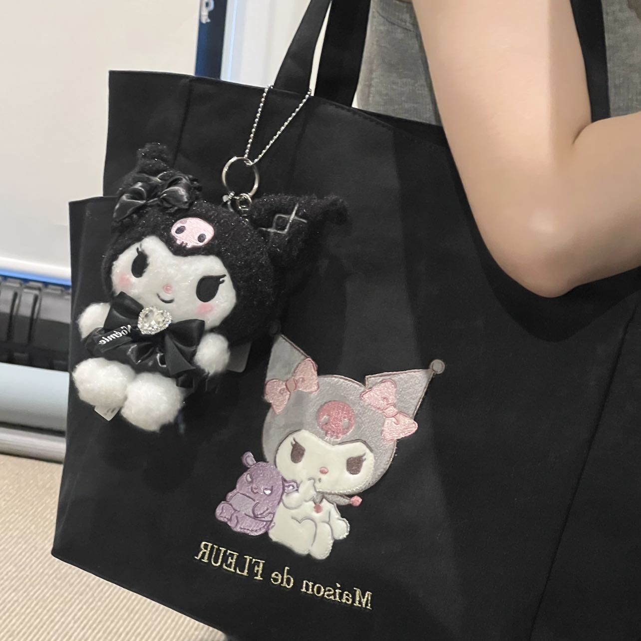 1 Sanrio X Noemie | Kuromi Mascot Holder //