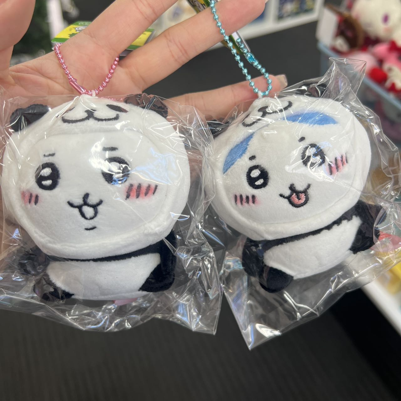Chiikawa | Limited Plush Mascot 10Cm 小可爱吉伊卡哇 地域限定 和歌山限定 熊猫款 毛绒玩偶挂件/包挂