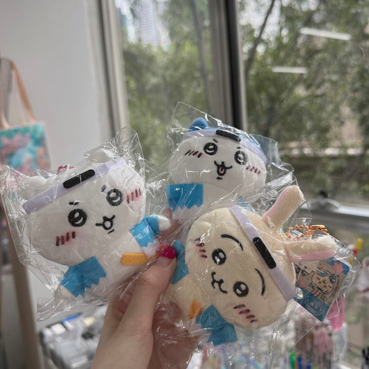 Chiikawa | Limited Plush Mascot 10Cm 小可爱吉伊卡哇 地域限定 京都新选组系列 毛绒玩偶挂件/包挂