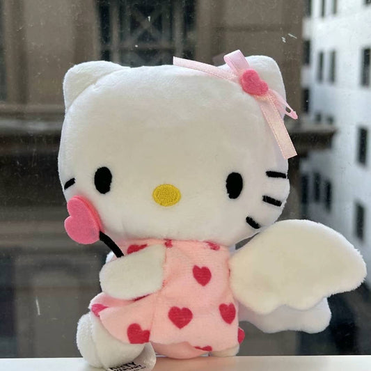 Sanrio X Avail | Hello Kitty Mascot Holder Plush Keychain (50Th Anniversary)