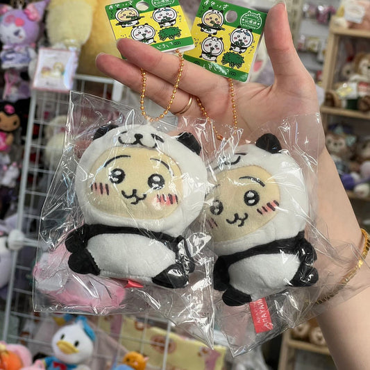 Chiikawa | Panda Usagi Plush Mascot Holder 10Cm /