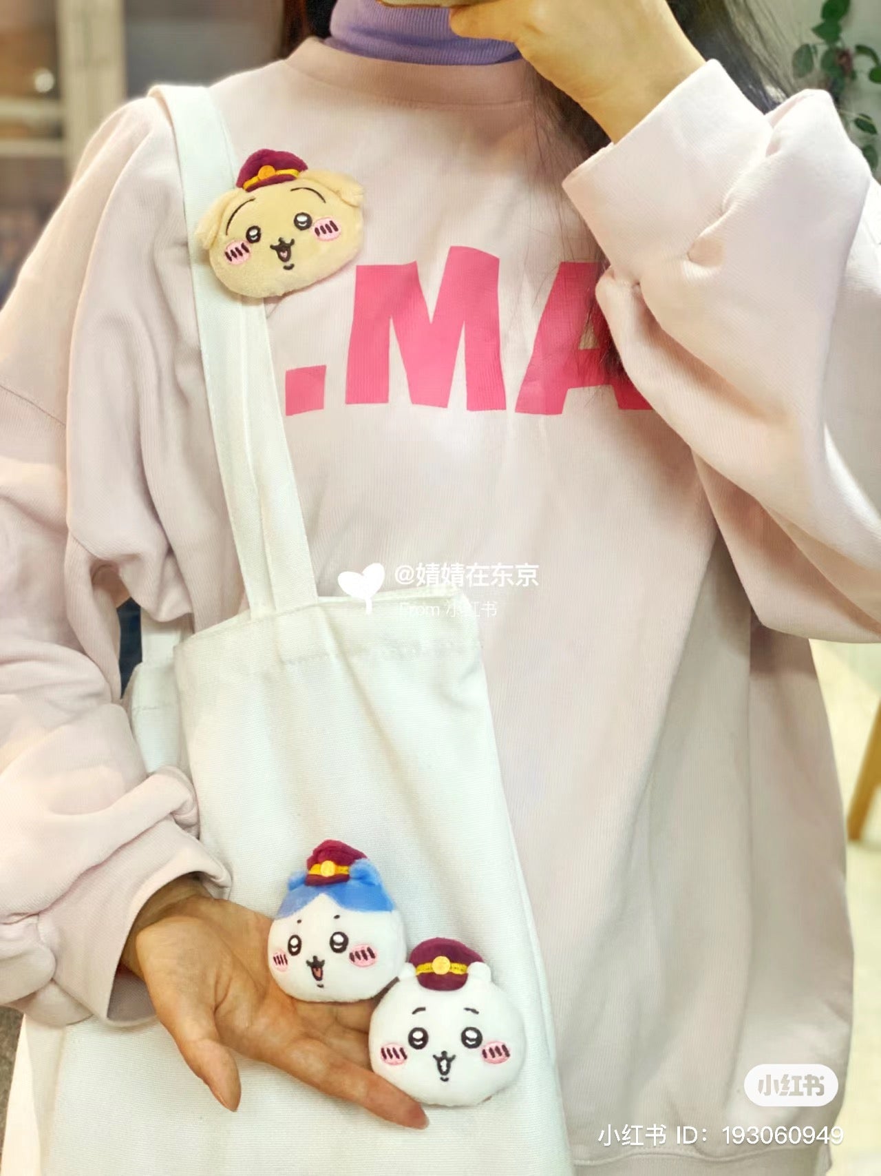 Chiikawa | Limited Plush Badge Set / Hachiware /Usagi/Chiikawa
