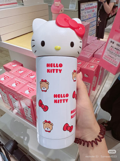 SANRIO | Hello Kitty Face Shaped Stainless Steel Bottle 360ml