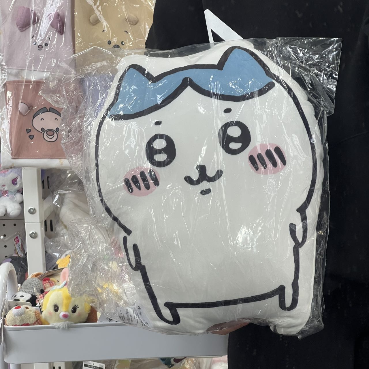 Chiikawa | Mochi Cushion Hachiware 30×7×35Cm 吉伊卡哇 小八 软乎乎抱枕/靠垫